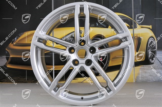 19" wheel, Turbo, 8J x 19 ET21, brilliant silver