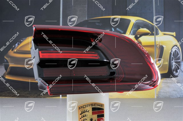 Rear light set, black-red (4 pcs), L+R