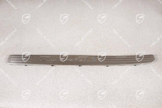 Sill cover inner, Scuff plate front, GTS, Stainless steel, L