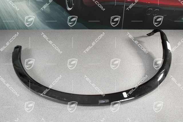 Wheel arch cover, Wider version 21'', lacquered, rear, R