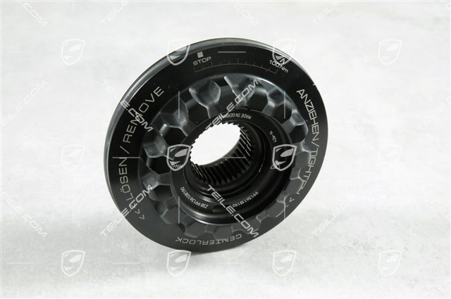 Wheel bolt / central locking