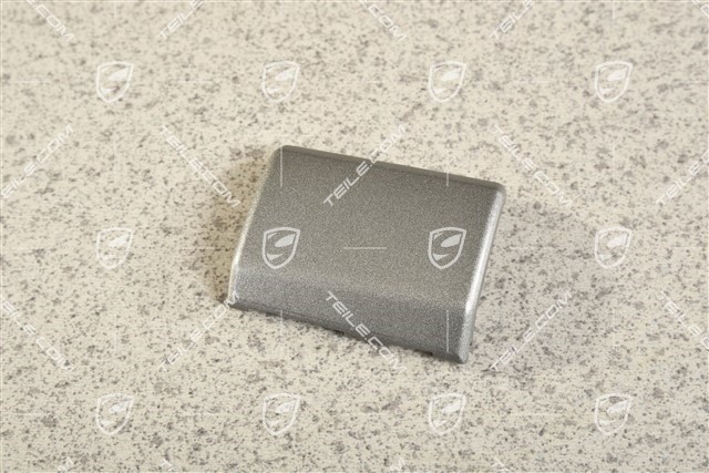Cup holder cover / Dashboard trim Volcano Grey, R