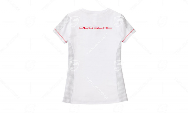 Racing Collection, T-Shirt Women, white/grey, S 36/38