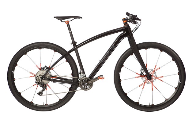 Bike RS, black/lavaorange, 10kg, L