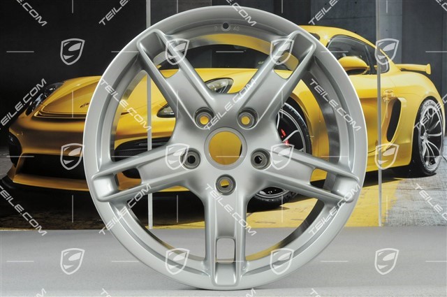 18-inch Boxster S alloy wheel, 9J x 18 ET43