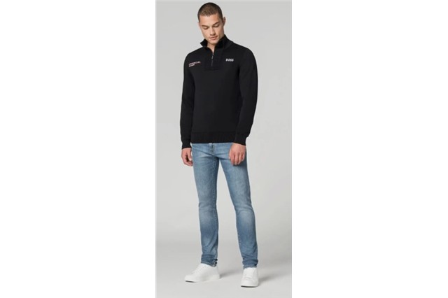 Porsche "Strickpullover Unisex – Motorsport" schwarz, BOSS 3XL