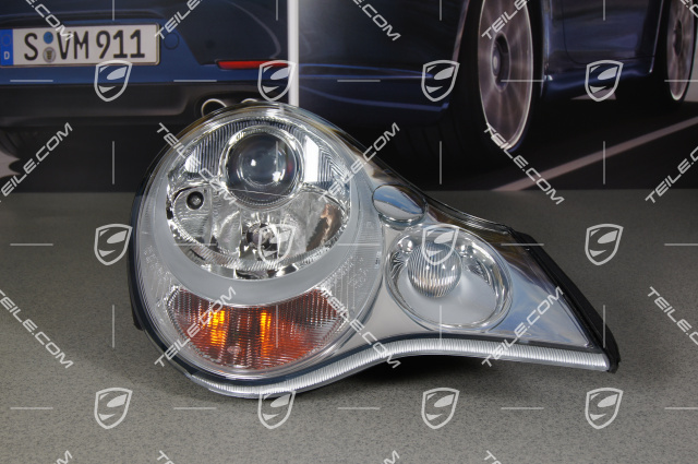 Litronic (bi-xenon) headlight, plain glass, Turbo / GT2, R