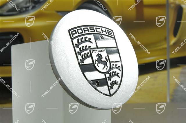 Center cap, Porsche crest