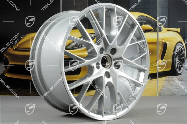 21-inch wheel rim Panamera Sport Design, 10,5J x 21 ET71, for winter use, brilliant chrome