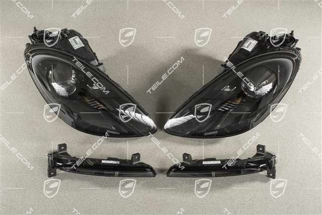 Bi-Xenon headlamp incl. PDLS, dark, set L+R