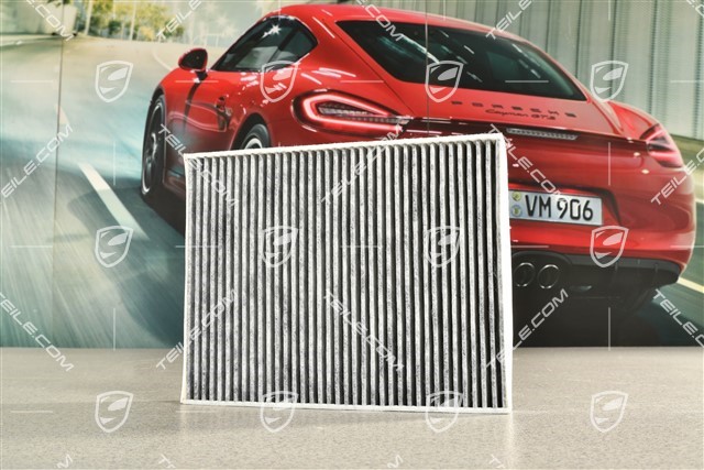Cabin filter / dust and pollen filter insert cartridge / new / Cayenne 955  / 813-20 Particle filter, cowl panel cover / 95581963100 