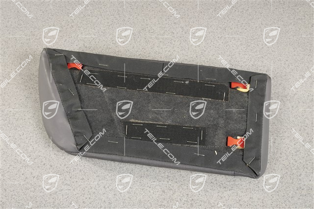 Rear / back seats, Lumbar support, Draped leather, Space grey, Convertible, R