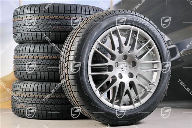 20-inch RS Spyder winter wheel set, wheel rims 9J x 20 ET 57 + winter tyres Pirelli Scorpion Ice & Snow, 275/45 R 20 110V XL M+S, with TPM