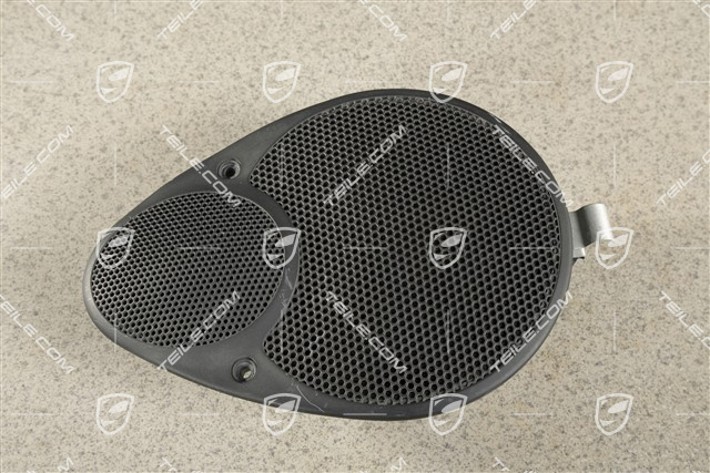 Loudspeaker, black satin, Coupe / Targa, rear, R