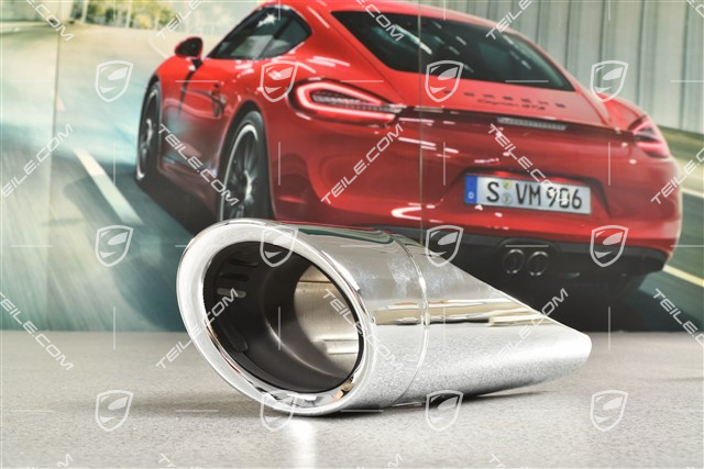 Tail pipe, Macan S 3.0L / Diesel, inner, R