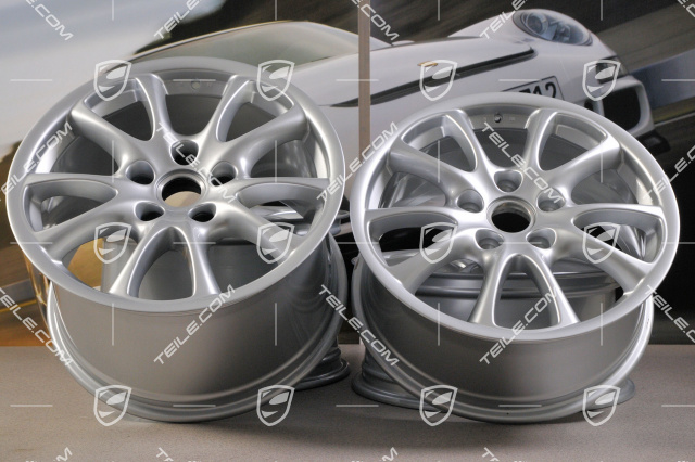 18-inch GT3 2004 (MK2) wheel set, 8,5J x 18 ET40 + 11J x 18 ET63