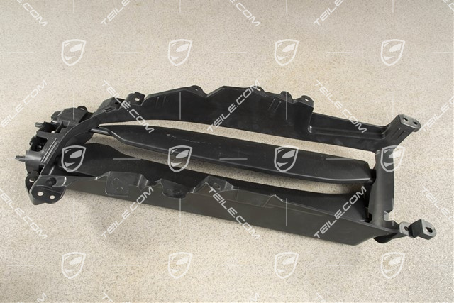 Radiator grille shutter / cooling air controls flap,ventilation grille, black matte, R