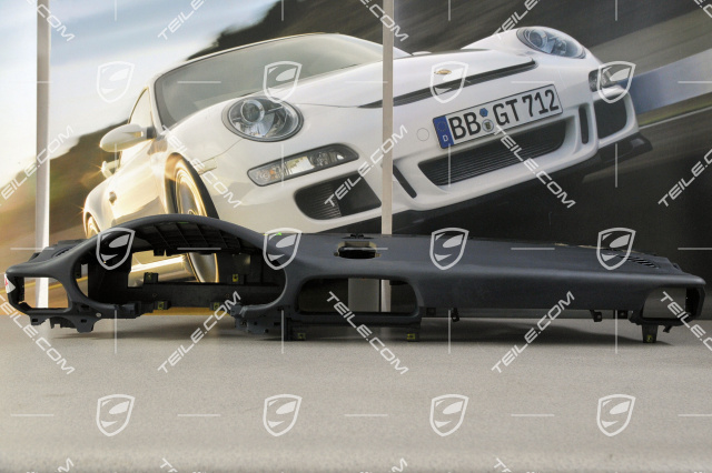 Dashboard upper part, leatherette, Sport-Chrono, stone gray