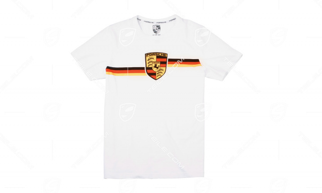 Essential Collection, Fan T-Shirt in a Tin, Crest, Unisex, white, S 46/48