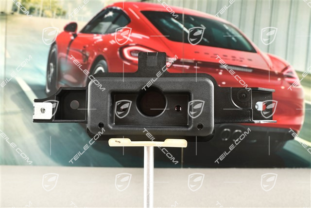 Jacking Bracket / point, rear, black, R