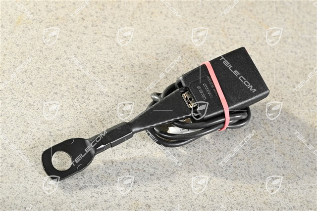 Seat-belt receptacle, drivers side