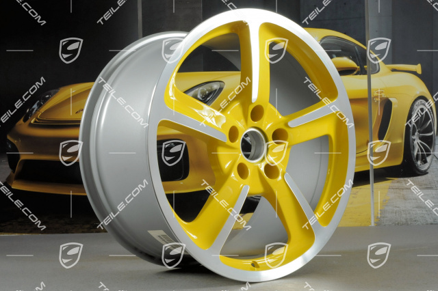 20" Felge Sport Techno, 10J x 20 ET50, Racinggelb