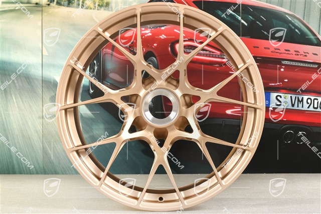 20"+21" GT3RS wheel rim set, alloy rims 10J x 20 ET45 + 13J x 21 ET31, Neodyme