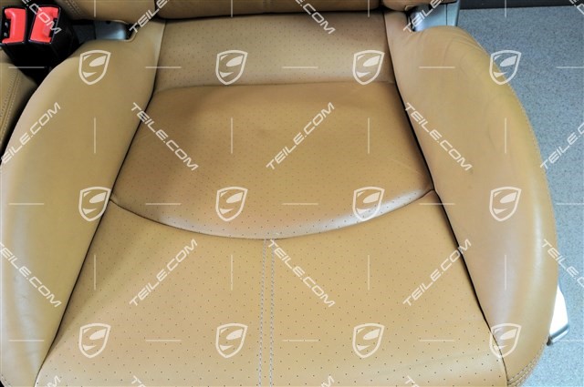 Sport seat, manual adjustable, heating, leather Sand Beige, set (L+R)