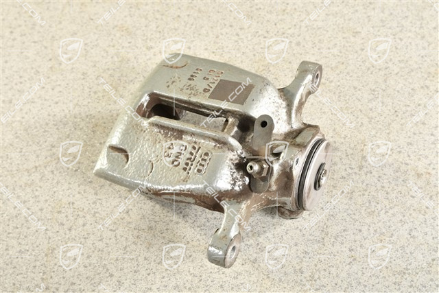 Faustsattel / Bremssattel, HA, Silber, L