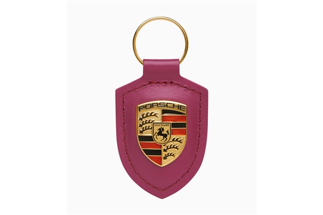 Porsche Schlüsselanhänger mit Wappen Pepita WAP0500340PWSA