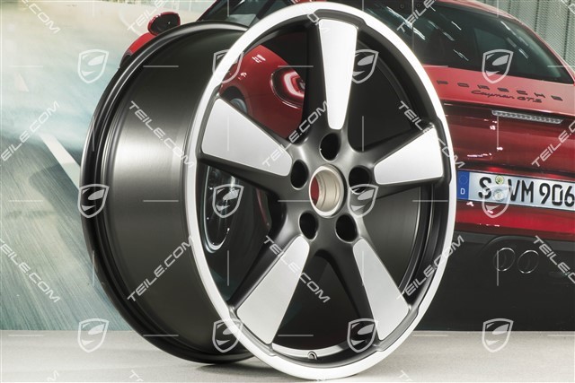 20" Felgensatz Sport Classic "50 Jahre 911", 9J x 20 ET51 + 11,5J x 20 ET48, in Schwarz