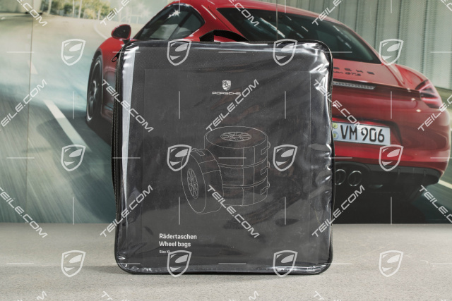 Porsche Classic Wheel / tire-bags set, size XL, 911 991/992 / 718 Boxster/Cayman 981/982 / Carrera GT / 918 Spyder / Cayenne E1 / Panamera / Taycan