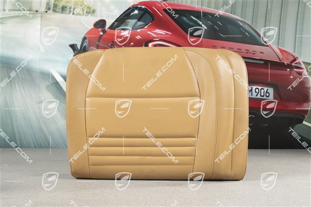 Notsitzrückenlehne / Rücksitz / Rückenlehne, Hinten, Kunstleder, Savannabeige, Coupe, R