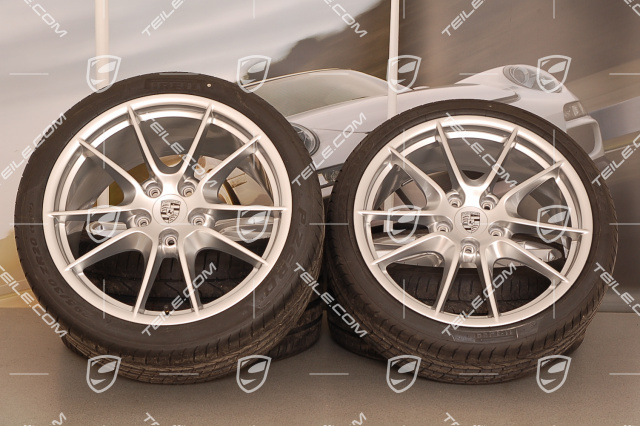 20" Komplet kół letnich Carrera S (III), 8,5J x 20 RT51 + 11J x 20 ET70, opony 245/35 ZR20 + 295/30 ZR20