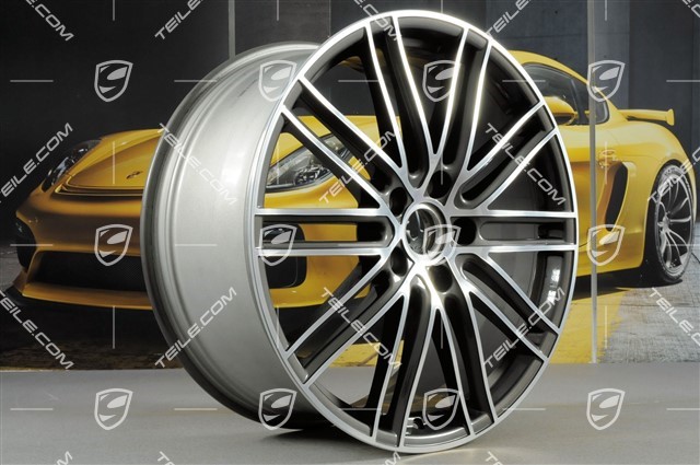 21-inch wheel rim Turbo IV, 9,5J x 21 ET71, Titanium