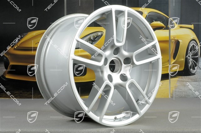 19-inch wheel rim Panamera, 10,5J x 19 ET62, in Brilliant Silver