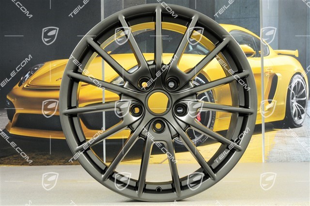 20-inch Panamera Sport wheel, 9,5J x 20 ET65, platinum satin-matt
