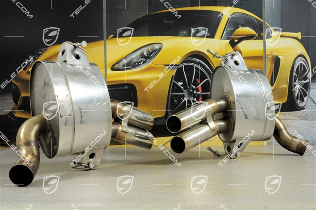 Maserati 4200 - Sport mufflers, RUF, complete L+R
