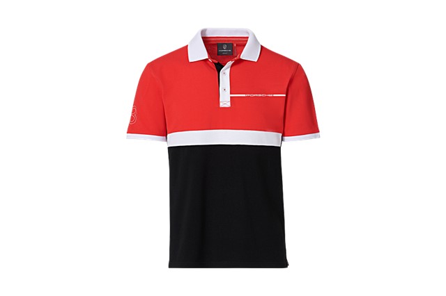 917 Salzburg Collection, Polo-Shirt, Men, red/white/black, XS 40/42