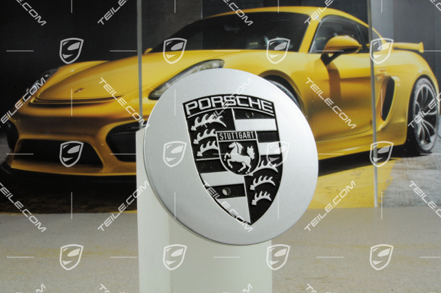 Center cap, Porsche crest