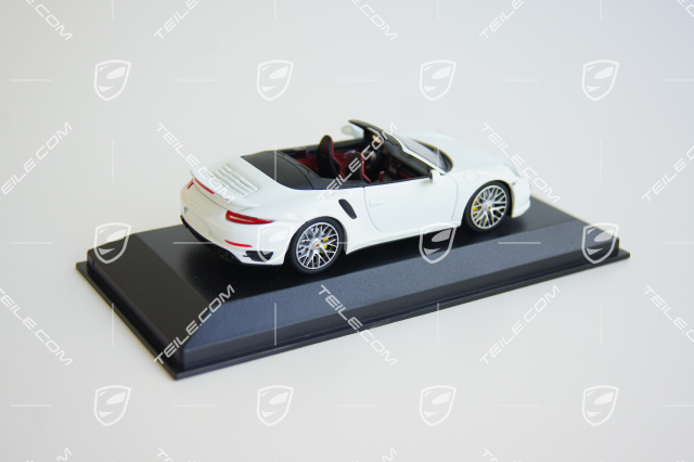 Modellauto Porsche 911 (991) Turbo S Cabriolet, 1:43