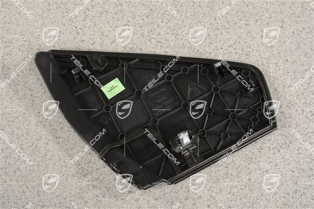 Dashboard trim lower part side cover, Black, L