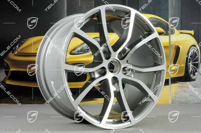 21-inch wheel rim set Cayenne ExclusiveDesign, 11J x 21 ET58 + 9,5J x 21 ET46