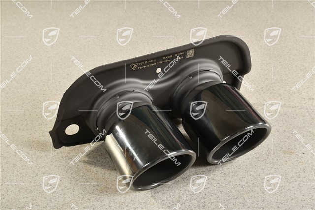 GT3 / RS / Touring / S/T  Tail pipe Black
