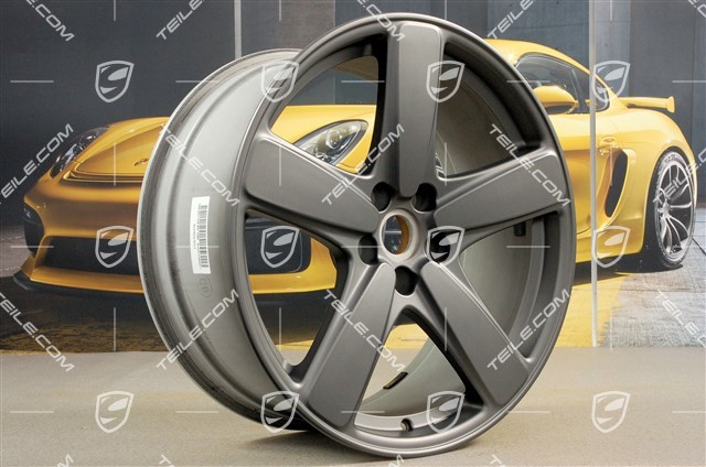 19-inch wheel rim "SportClassic", 8J x 19 ET21, Platinum satin-matt