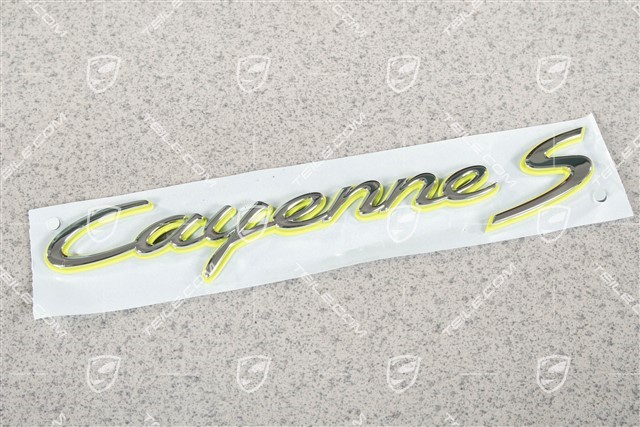 "Cayenne S" logo, Hybrid