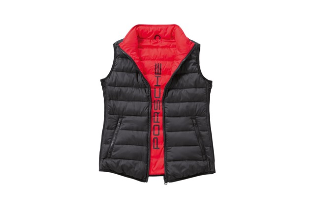 2 in 1 Jacket, Women, black/red XS 34