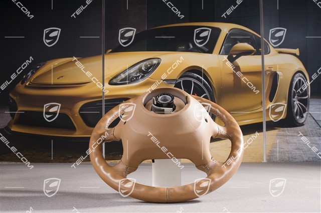 Steering Wheel, leather damaged