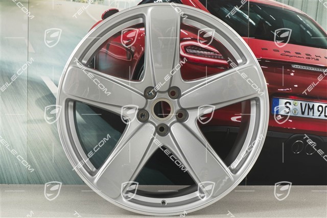 21-wheel rim "Sport Classic" 10J x 21 ET19, silver metallic