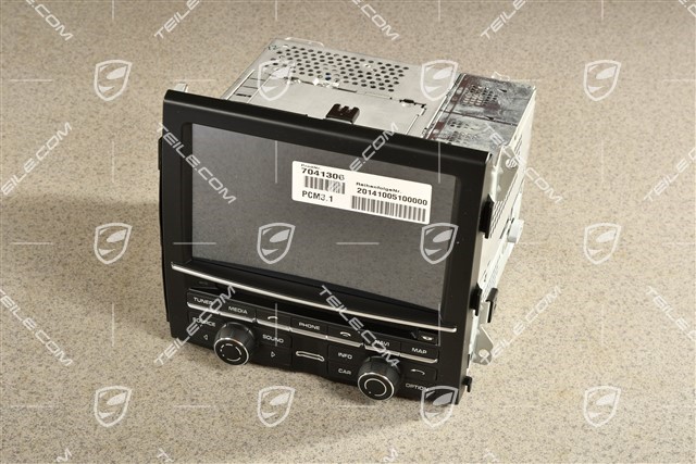 Radio / navigation system, head unit, PCM with built-in changer